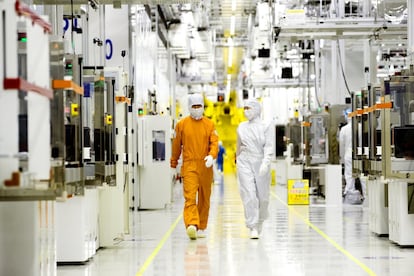 Planta de fabricación de semiconductores