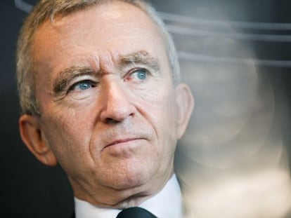 El dueño de LVMH, Bernard Arnault.