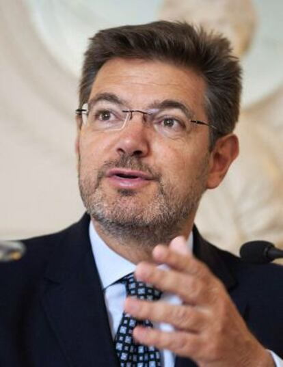 Rafael Catalá Polo, nuevo ministro de Justicia.
