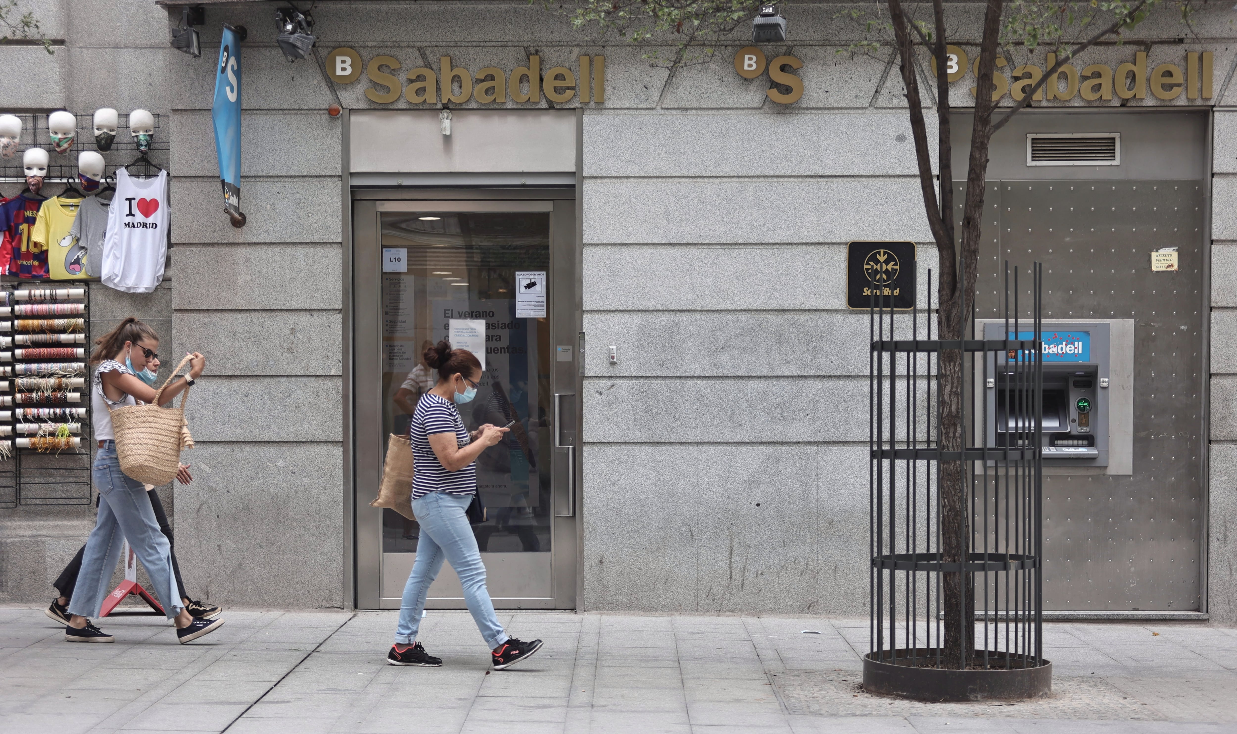 Sucursal de Sabadell en Madrid.