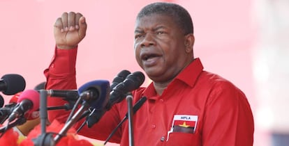 Jo&atilde;o Louren&ccedil;o, presidente de Angola.