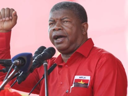 Jo&atilde;o Louren&ccedil;o, presidente de Angola.
