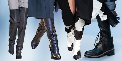 Botas de Isabel Marant, Celine, Off-White y Chloé.