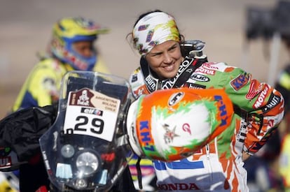 La piloto española Laia Sanz.