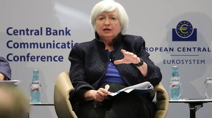 Janet Yellen, presidenta de la Reserva Federal.