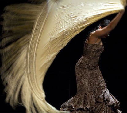 Espectáculo <i>Bailar vivir,</i> en la última Bienal de Flamenco de Sevilla.