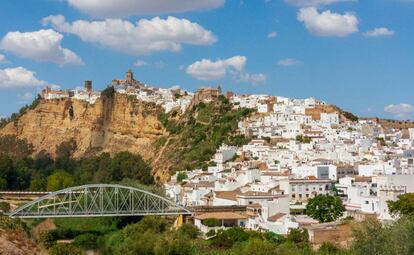 Arcos de la Frontera, en Cádiz es uno de los pueblos blancos de Andalucía.