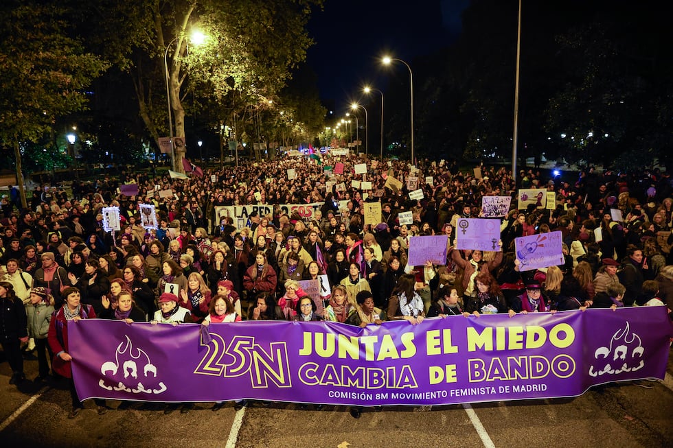 Las manifestaciones del 25-N por el Día Internacional contra la ...