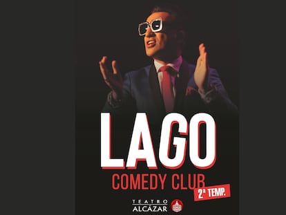 Cartel 'Lago, Comedy Club'