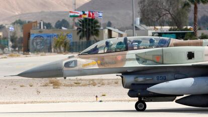 Unidades militares a&eacute;reas de varios paises participan en estas maniobras de entrenamiento del Ej&eacute;rcito israel&iacute;.