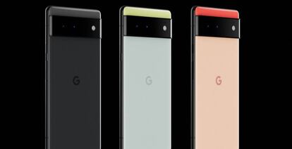 Nuevos Pixel 6 de Google. 