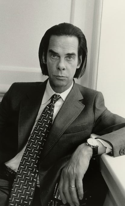 Nick Cave fotografiado el 9 de julio en Londres en exclusiva para ICON.