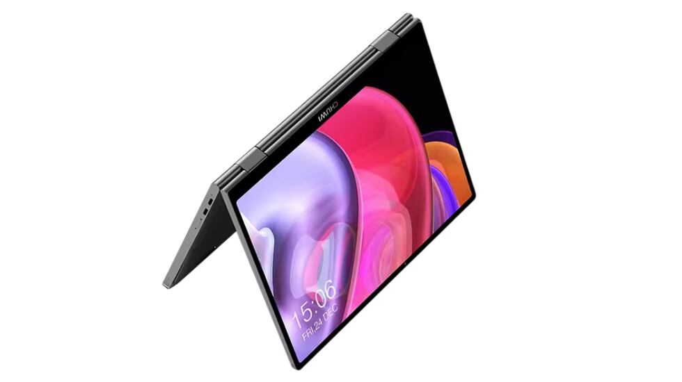 Vista del portátil MiniBook X.