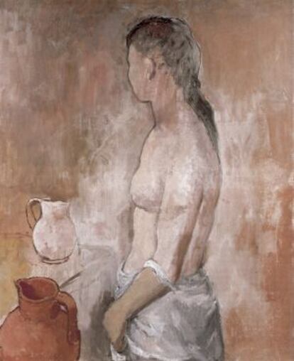 'Torso de mujer', obra de Picasso pintada en Gósol en 1906 y en manos de un coleccionista madrileño.