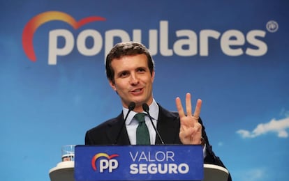 PP chief Pablo Casado on Tuesday.