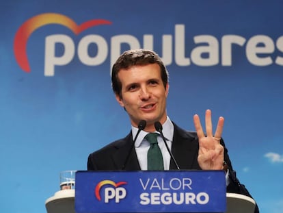 PP chief Pablo Casado on Tuesday.