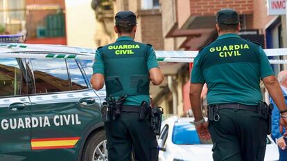 Una imagen de archivo de la Guardia Civil en el lugar de un suceso