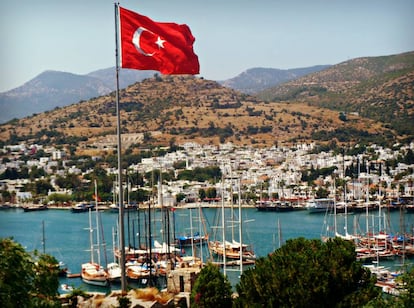 Bodrum, en la costa turca.