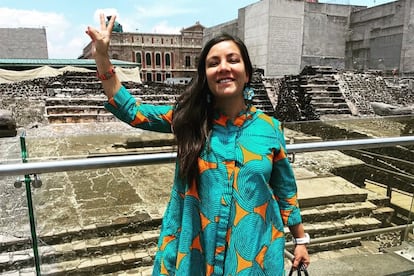 Ximena Guzmán en una foto compartida en su instagram.