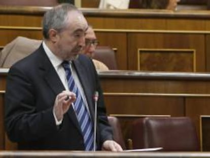 El diputado de Amaiur Rafael Larreina. EFE/Archivo