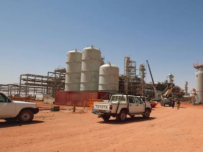 Instalaciones de Sonatrach en Argelia, en una imagen de archivo.