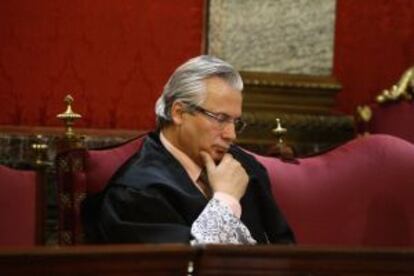 Baltasar Garzón, en el banquillo por las escuchas de Gürtel.