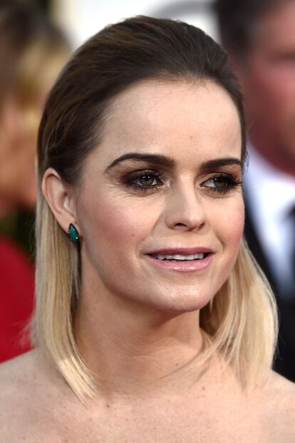 Hace tiempo que Taryn Manning cambió la larga melena morena que luce en Orange is the New Black por el rubio. Ahora la actriz estrena long bob y nueva coloración.