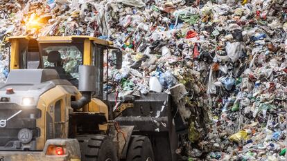 Una planta de clasificación de envases ligeros en Renania del Norte-Westfalia (Alemania), en una imagen de 2022.