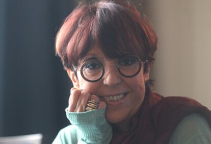 Maruja Torres, ayer, en Bilbao.