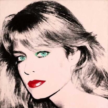 Cuadro de Farrah Fawcett, Andy Warhol (1980).