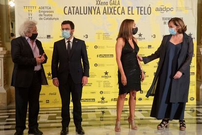 Cataluña alza el telón teatros con aforo completo