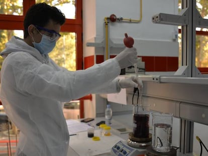 Olimpiada de química organizada por una universidad en España.