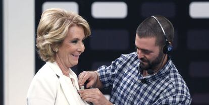 La candidata del PP a la alcaldía de Madrid, Esperanza Aguirre.