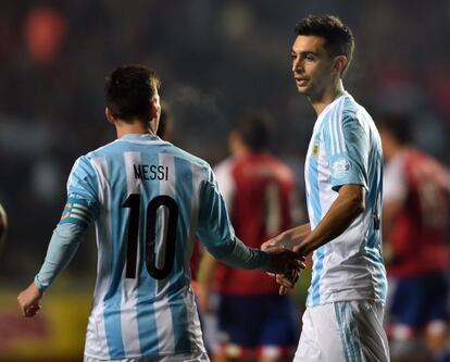 Messi y Pastore dieron un recital contra Paraguay