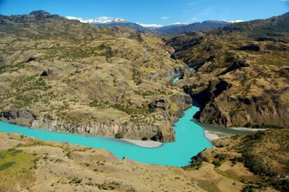 The River Baker in Patagonia