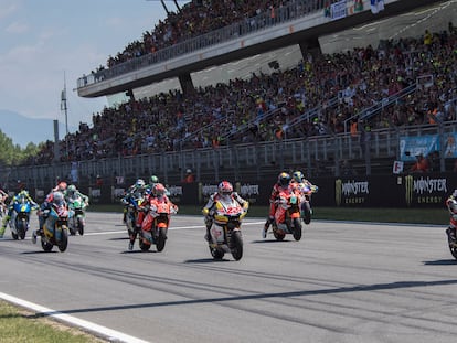 Imagen del circuito de Montmeló durante un GP de Catalunya.