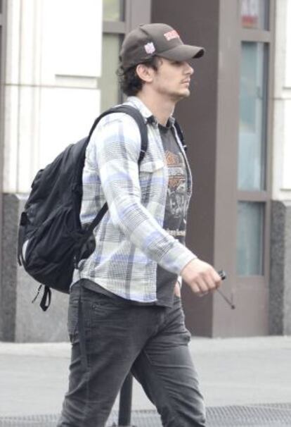 James Franco, en Nueva York, el 19 de agosto de 2012.