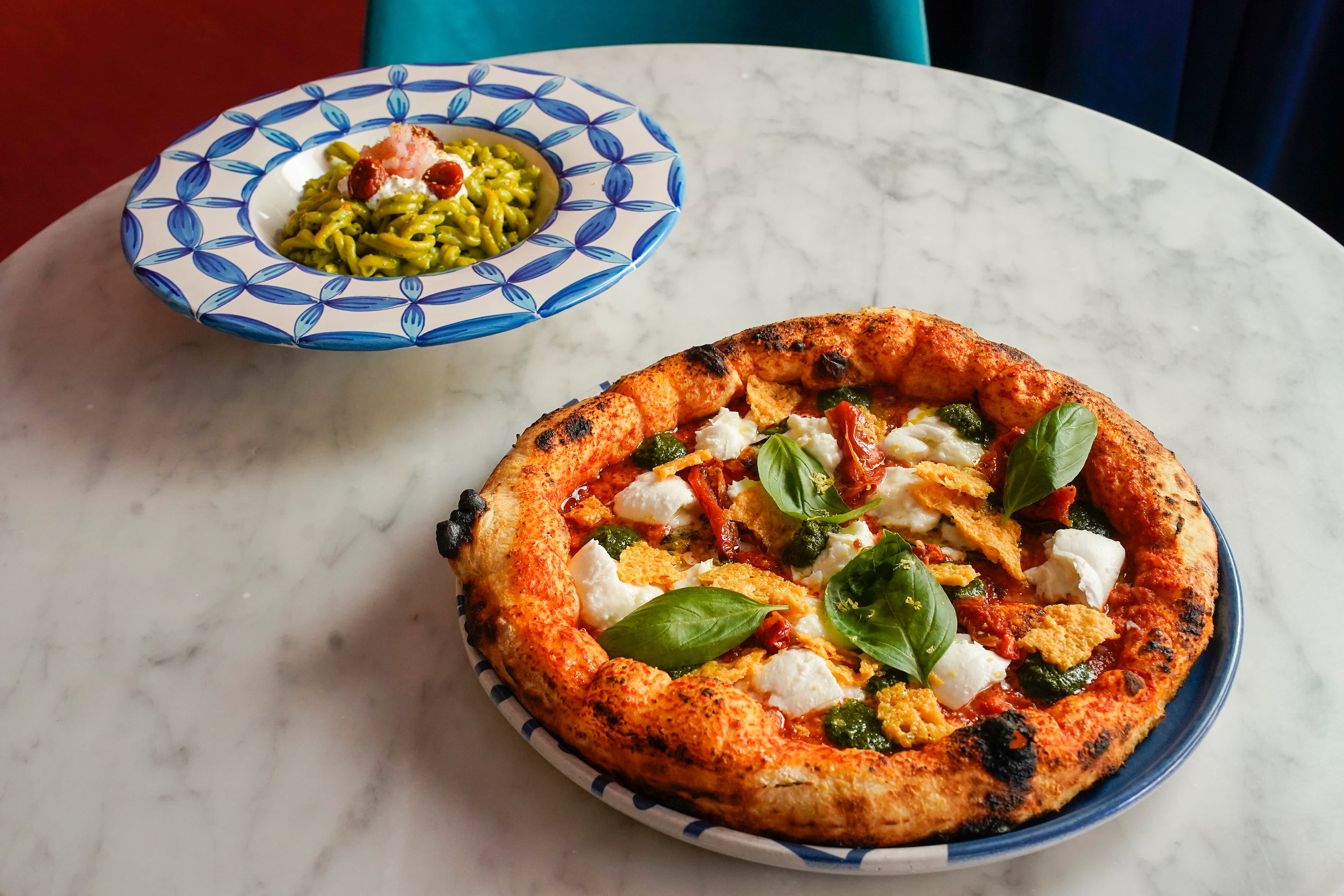 Pizza de Baldoria, en Madrid. 