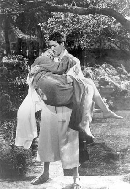 Cary Grant y Katharine Hepburn, en <i>Historias de Filadelfia</i>.