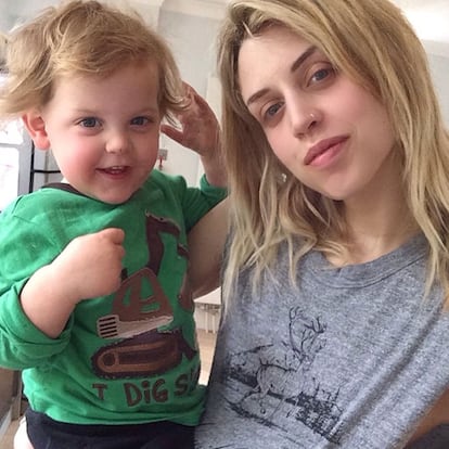 Peaches Geldof era madre de dos niños de 1 año y 2 años.