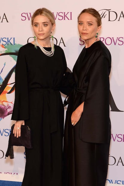 Mary-Kate y Ashley Olsen se alzaron ganadoras del premio al mejor diseño de accesorios por The Row.