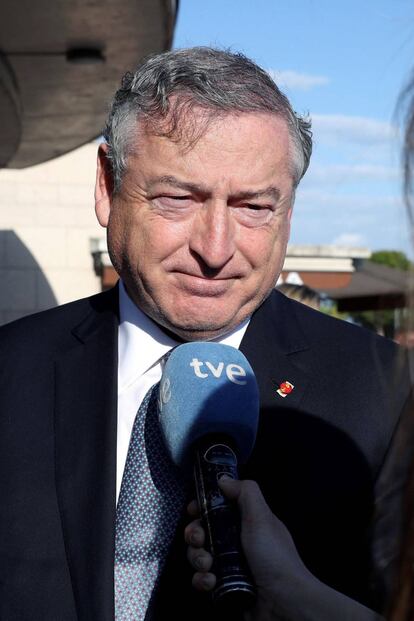 El hasta ahora presidente de RTVE, José Antonio Sánchez.