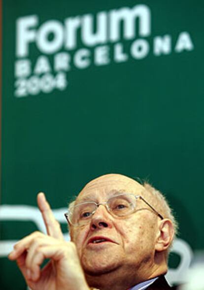 Mstislav Rostropóvich, en Barcelona.