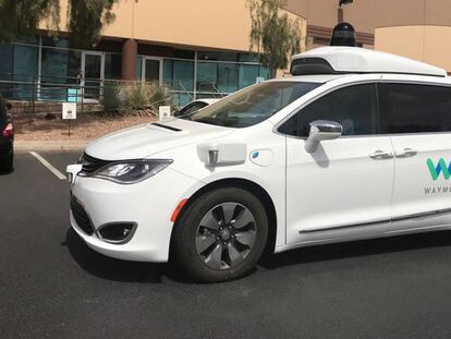 Vehículo de Waymo.