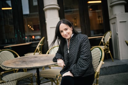 Maite Alberdi, directora de filmes premiados internacionalmente como 'El agente topo' (2021) o 'La memoria infinita' (2024), en Nueva York.