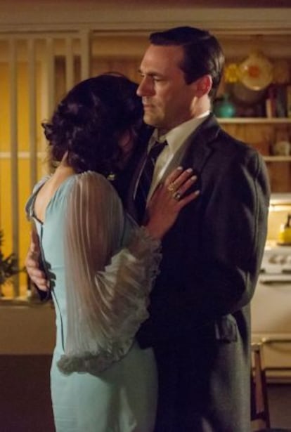 Los personajes de la serie ‘Mad Men’.