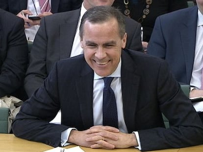 Mark Carney compareci&oacute; el 7 de febrero ante el Parlamento brit&aacute;nico.