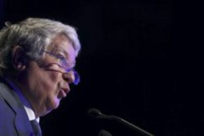 El presidente de CEIM y de la Cámara de Comercio de Madrid y vicepresidente primero de CEOE, Arturo Fernández.