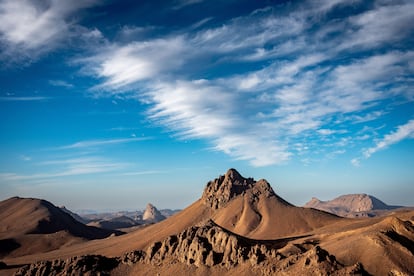 Assekrem, en las montañas de Hoggar, al sur de Argelia.