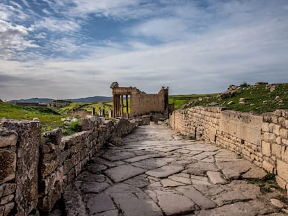 Dougga, la ciudad romana mejor conservada de África.
